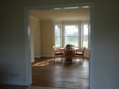 Extra large formal dining room near the kitchen