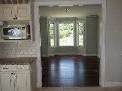 View of formal dining room from kitchen