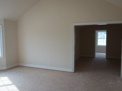 View of the sitting area off of the master suite
